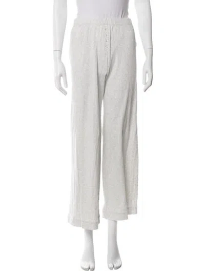 Pre-owned Leset Sweatpants In White