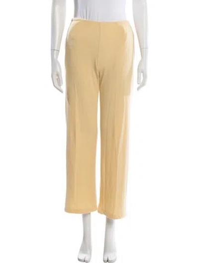 Pre-owned Leset Sweatpants In Yellow