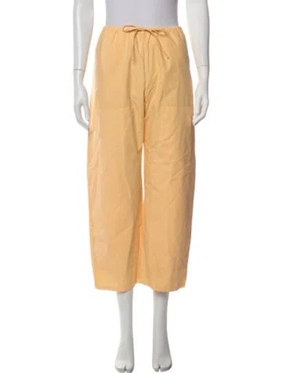 Pre-owned Leset Sweatpants In Yellow