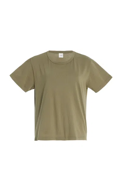 Leset The Margo Cotton T-shirt In Green