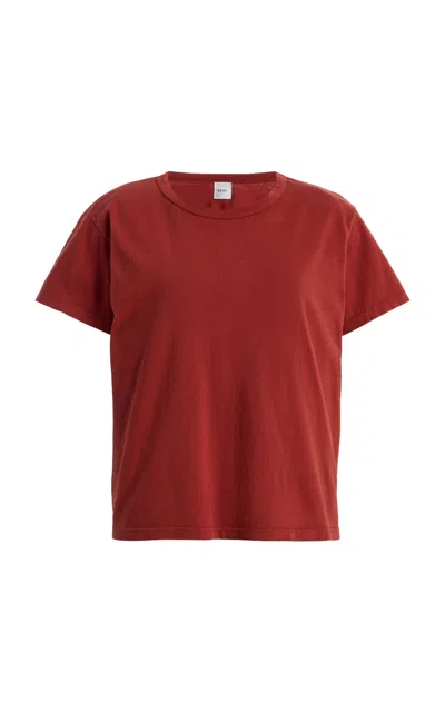 Leset The Margo Cotton T-shirt In Red