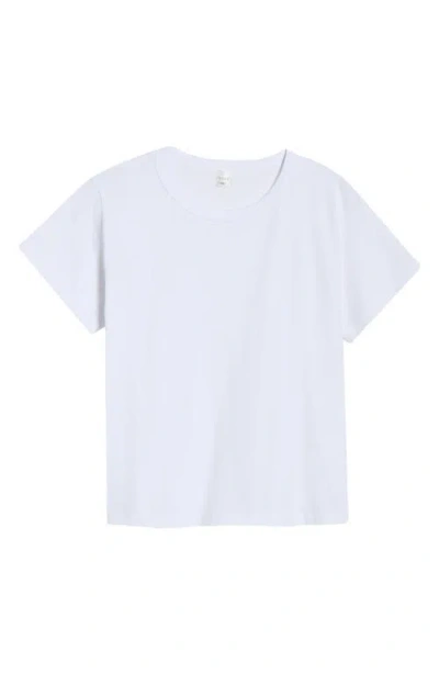 Leset The Margo Crop Tee In White