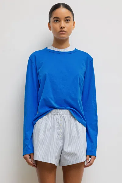 Leset The Margo Long Sleeve In Blue