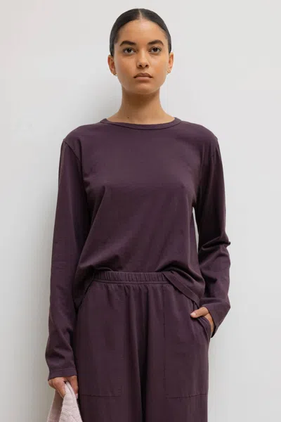 Leset The Margo Long Sleeve In Purple