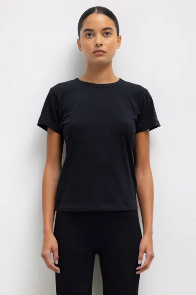 Leset The Margo Slim Fit Tee In Black