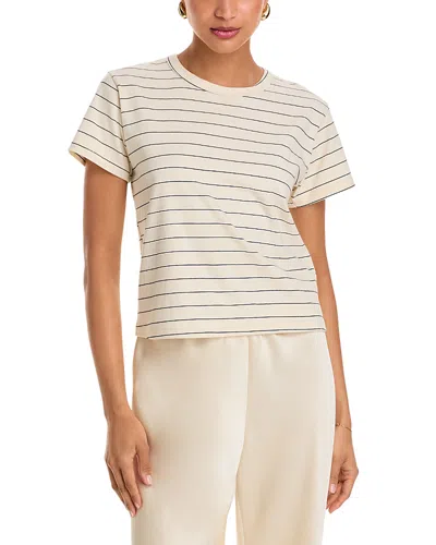 Leset The Margo Stripe Tee In White