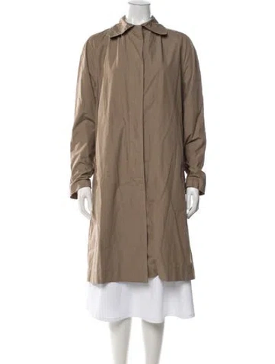Pre-owned Leset Trench Coat In Neutrals