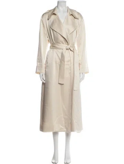 Pre-owned Leset Trench Coat In Neutrals