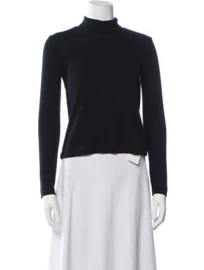 Pre-owned Leset Turtleneck Sweater In Black