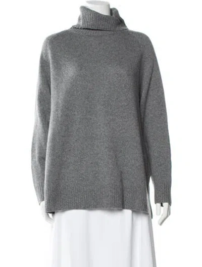 Pre-owned Leset Turtleneck Sweater In Gray