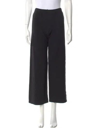Pre-owned Leset Wide Leg Pants In Black