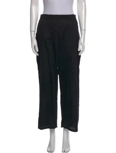 Pre-owned Leset Wide Leg Pants In Black