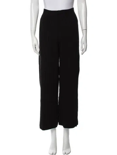 Pre-owned Leset Wide Leg Pants In Black