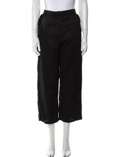 Pre-owned Leset Wide Leg Pants In Black