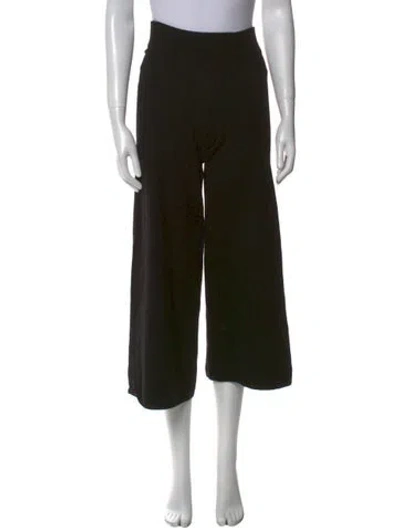 Pre-owned Leset Wide Leg Pants In Black