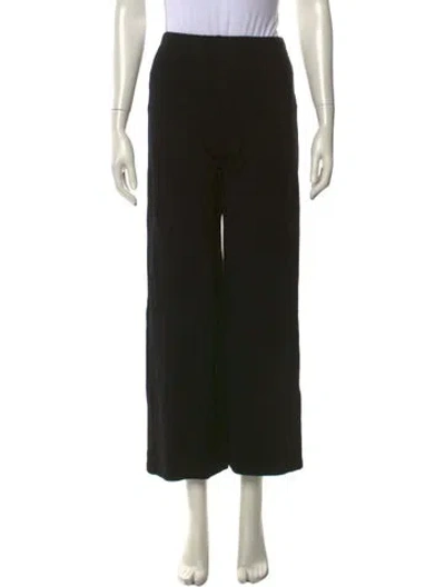 Pre-owned Leset Wide Leg Pants In Black