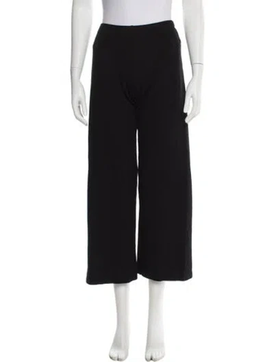 Pre-owned Leset Wide Leg Pants In Black