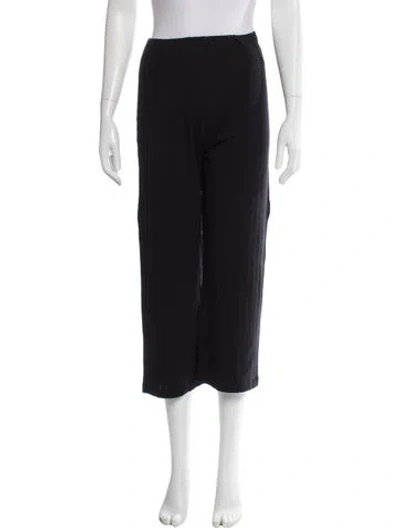 Pre-owned Leset Wide Leg Pants In Black