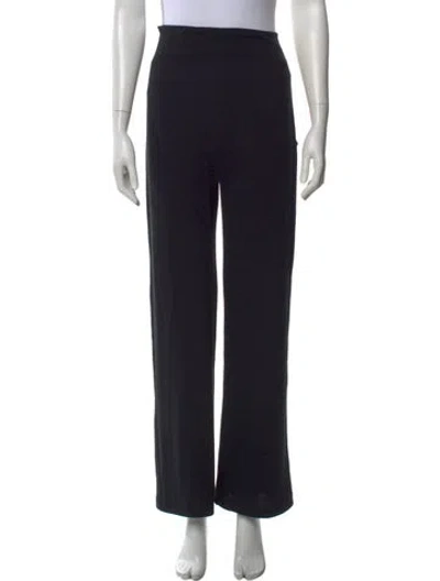 Pre-owned Leset Wide Leg Pants In Black