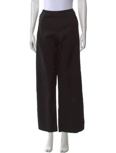 Pre-owned Leset Wide Leg Pants In Black
