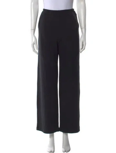 Pre-owned Leset Wide Leg Pants In Black