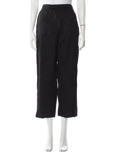 Pre-owned Leset Wide Leg Pants In Black