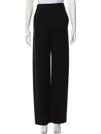Pre-owned Leset Wide Leg Pants In Black