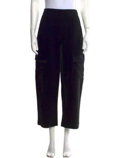 Pre-owned Leset Wide Leg Pants In Black