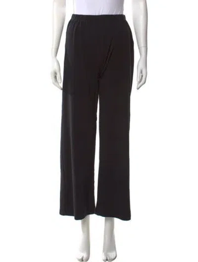 Pre-owned Leset Wide Leg Pants In Black