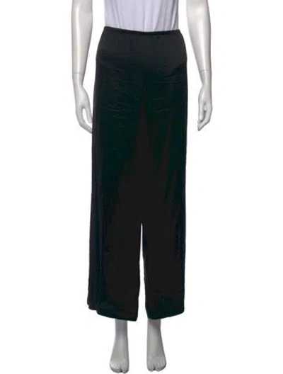 Pre-owned Leset Wide Leg Pants In Black