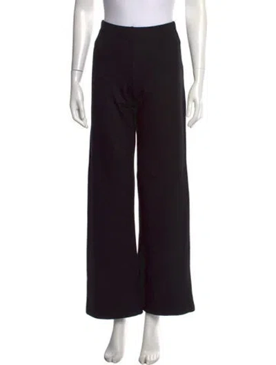 Pre-owned Leset Wide Leg Pants In Black