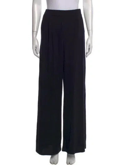 Pre-owned Leset Wide Leg Pants In Black