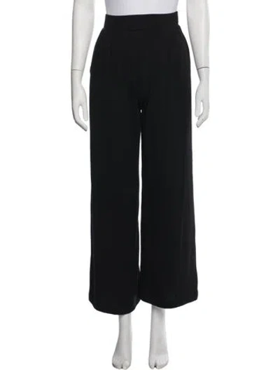 Pre-owned Leset Wide Leg Pants In Black