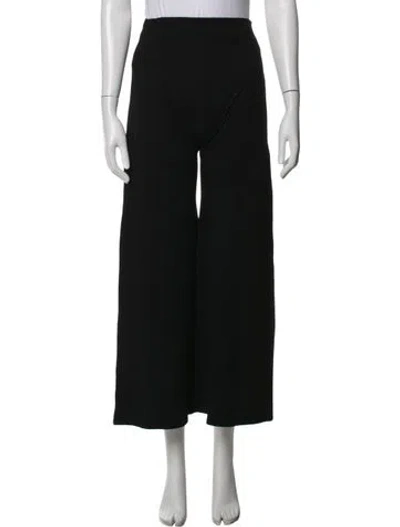 Pre-owned Leset Wide Leg Pants In Black