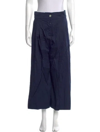 Pre-owned Leset Wide Leg Pants In Blue