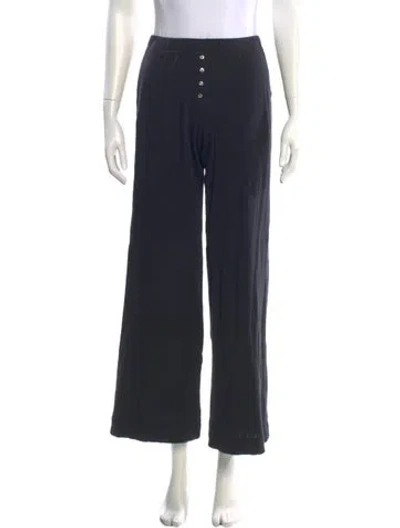 Pre-owned Leset Wide Leg Pants In Blue