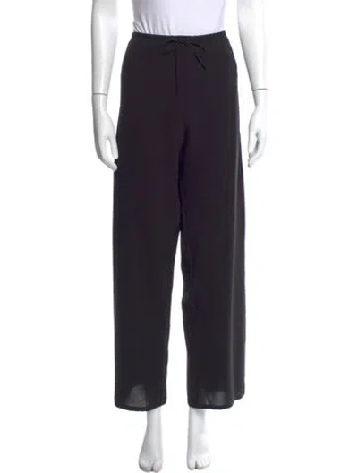 Pre-owned Leset Wide Leg Pants In Blue
