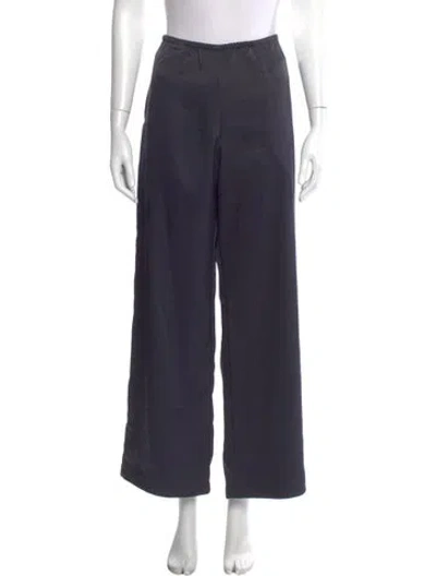 Pre-owned Leset Wide Leg Pants In Blue