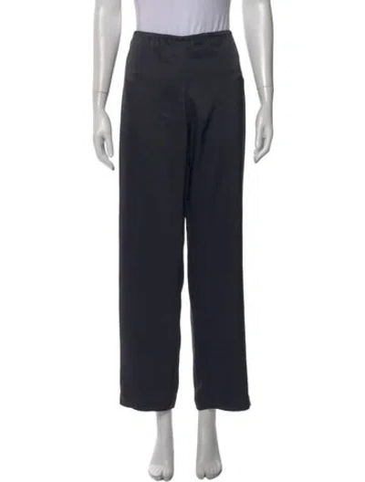 Pre-owned Leset Wide Leg Pants In Blue