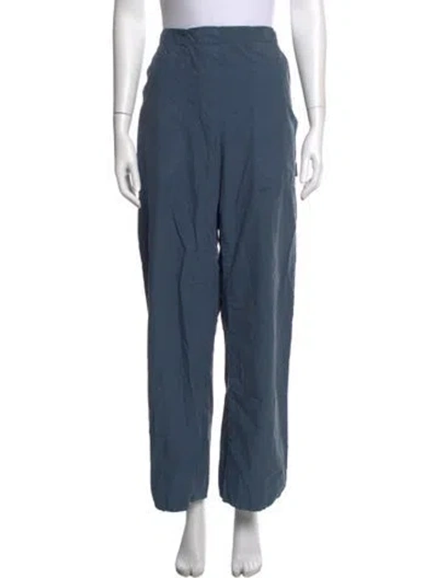 Pre-owned Leset Wide Leg Pants In Blue
