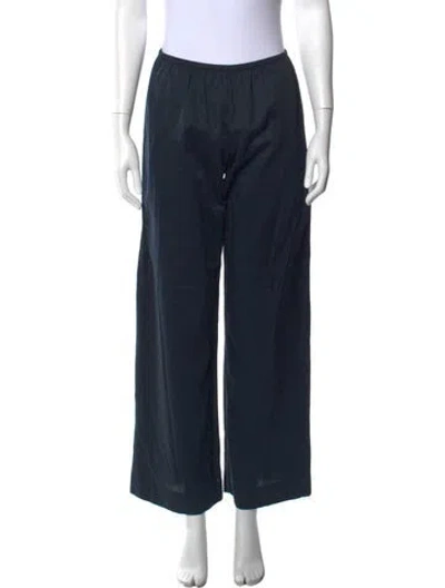 Pre-owned Leset Wide Leg Pants In Blue