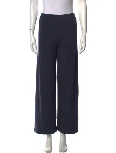 Pre-owned Leset Wide Leg Pants In Blue