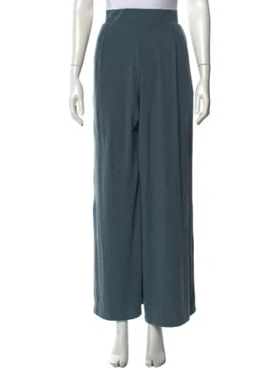 Pre-owned Leset Wide Leg Pants In Blue
