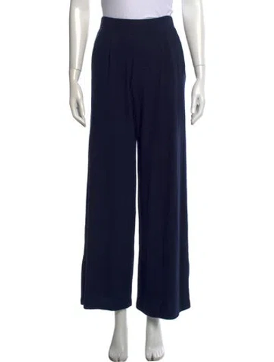 Pre-owned Leset Wide Leg Pants In Blue