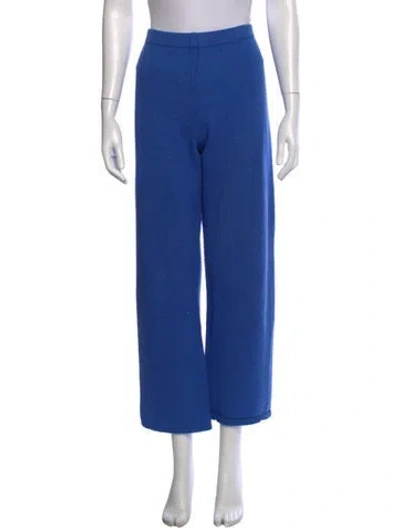 Pre-owned Leset Wide Leg Pants In Blue