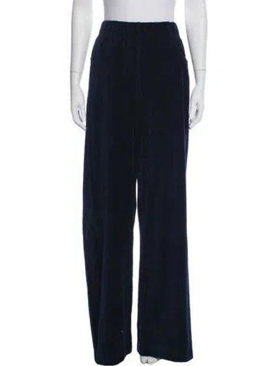 Pre-owned Leset Wide Leg Pants In Blue