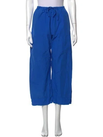 Pre-owned Leset Wide Leg Pants In Blue