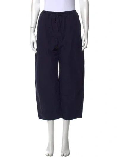 Pre-owned Leset Wide Leg Pants In Blue