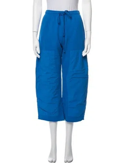 Pre-owned Leset Wide Leg Pants In Blue