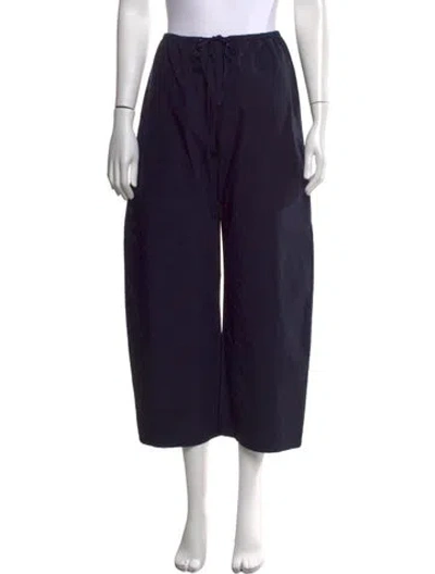 Pre-owned Leset Wide Leg Pants In Blue